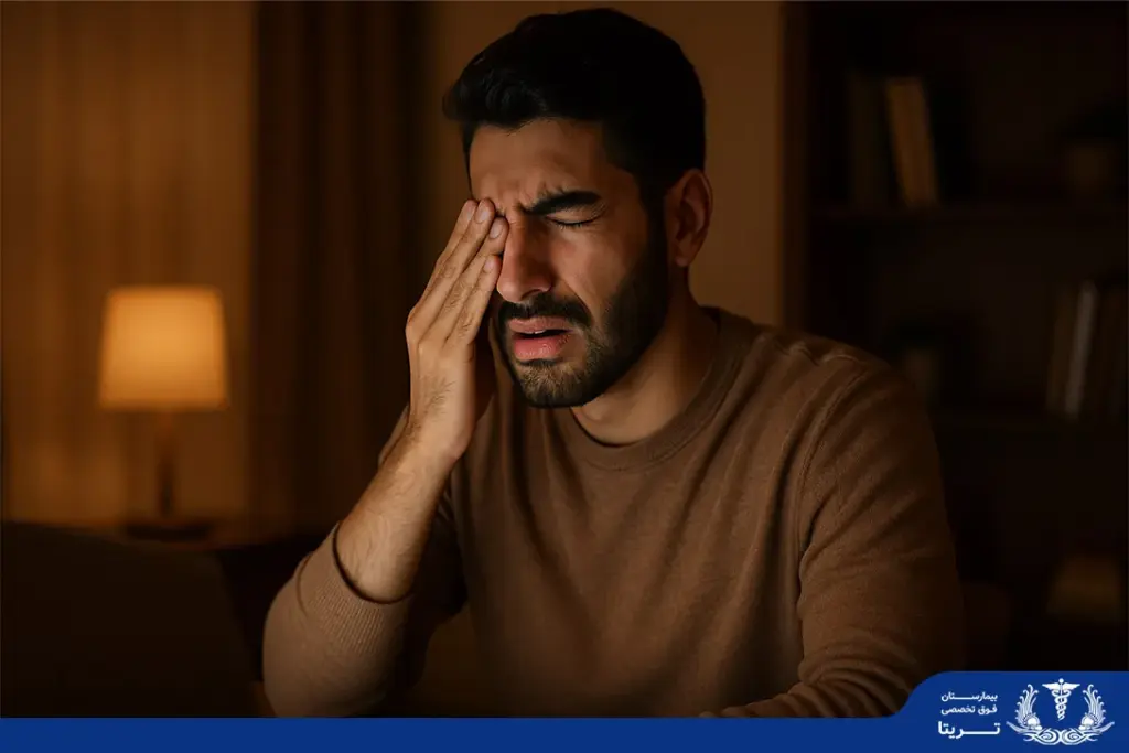 علت چشم درد ناگهانی؛ چرا ناگهان چشممان درد میگیرد؟