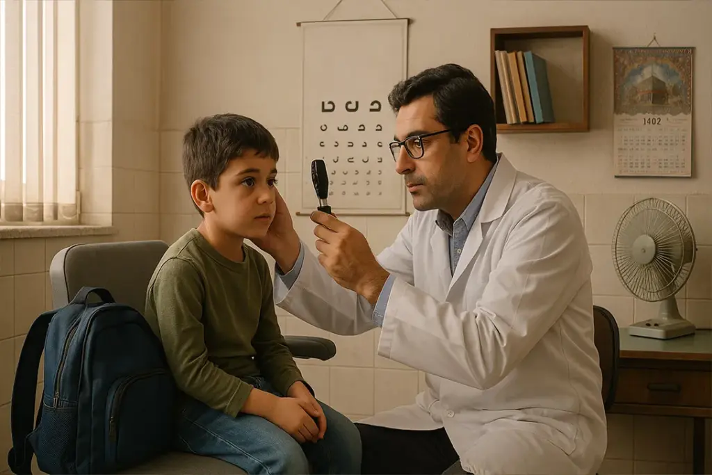 اولین معاینه چشم کودک باید در چه سنی انجام شود؟