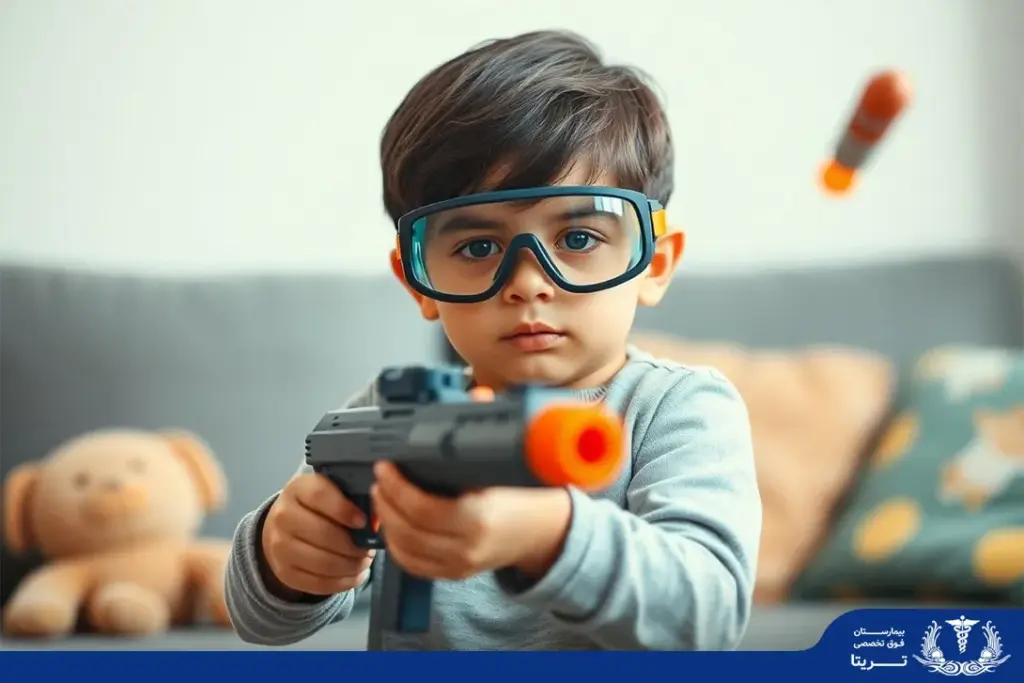 آسیب اسباب بازی به چشم کودکان؛ چقدر جدی است؟