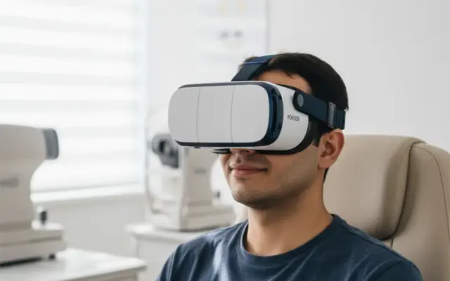 تمرینات بینایی با VR: روش نوین برای تقویت چشم‌ها